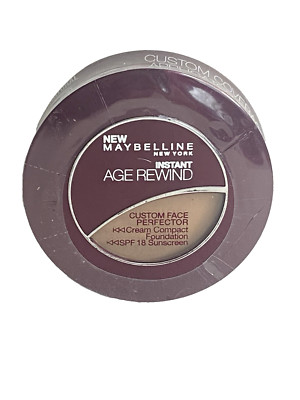 MAYBELLINE Age Rewind Cream Compact FOUNDATION ~ CREAMY NATURAL LIGHT 5 ~ NEW