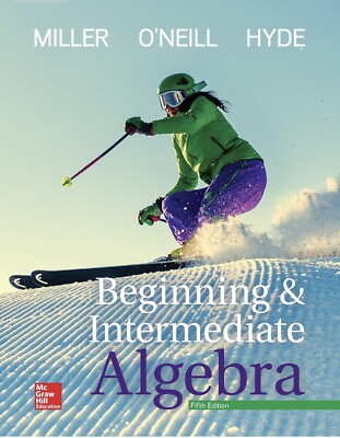 Loose Leaf for Beginning and Intermediate Algebra McGraw Hill 5th Ed NEW w/code