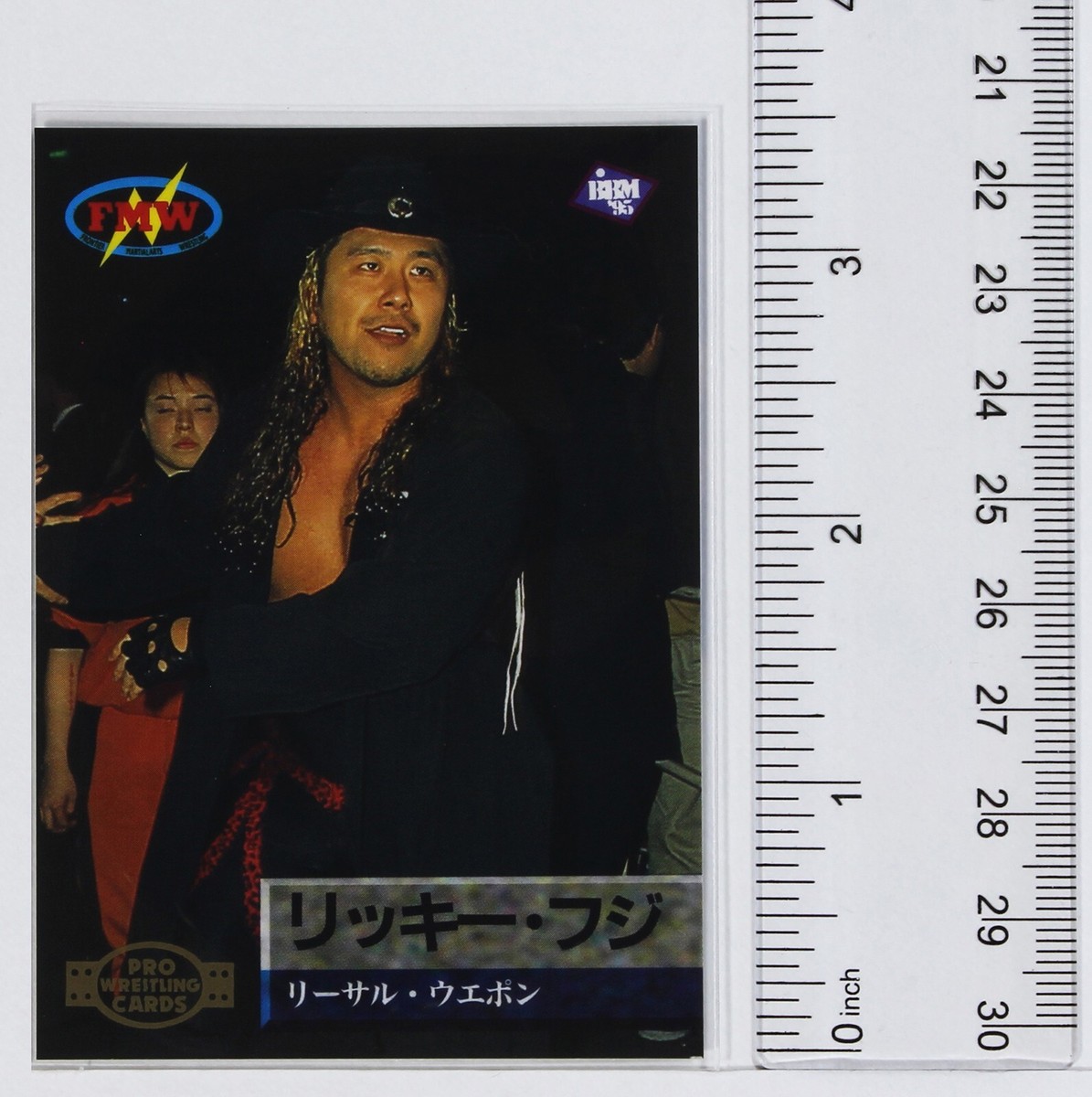 RICKY FUJI - 1995 BBM Pro-Wrestling Trading Card | eBay