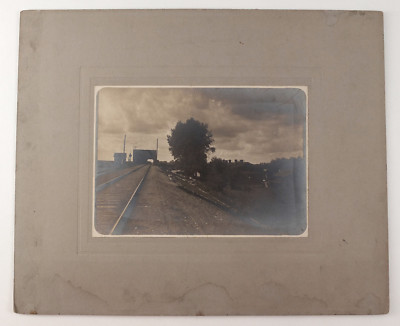 1900s Imperial Russian Poland border Western Bug River Bridge Real Photo