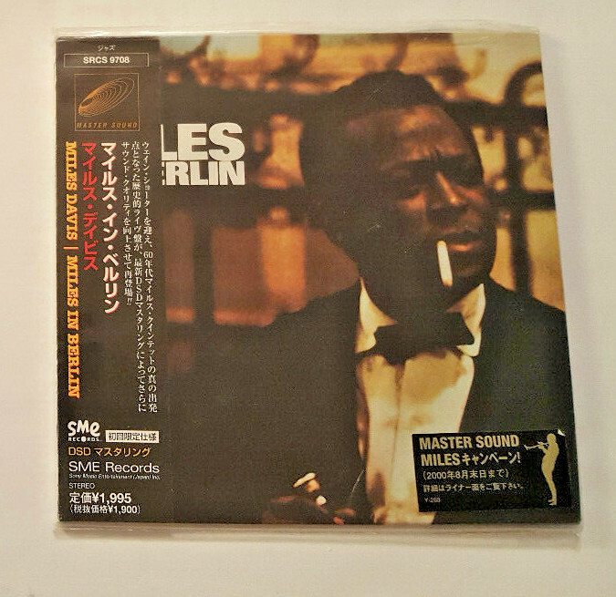 MILES DAVIS Miles In Berlin CD NEW JAPAN MINI LP SLEEVE SONY SRCS