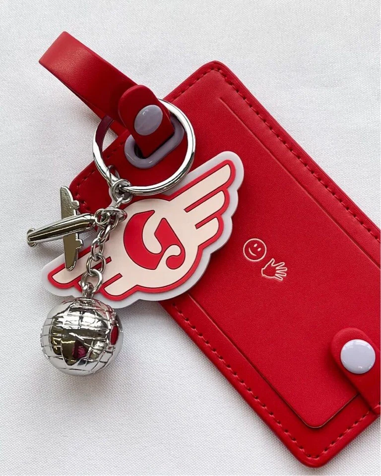 NUEVO Glossier Washington D.C. Etiqueta de Equipaje “You Look Good” Edición Limitada Foto 4 de 4