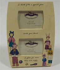 NEW PHOTOGRAPH PICTURE FRAME A CHILD FILLS YOUR HEART FLAVIA CARINA BUNNY TEDDY