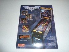 5 Stern Batman Pinball Machine Flyers ((SEE PHOTO"S))