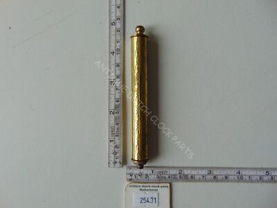 BRASS ORNATE PILLAR GERMAN KUNDO KIENINGER & OBERGFELL ANNIVERSARY CLOCK