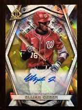 2022 Bowman Chrome Draft Elijah Green Invicta Auto Gold Atomic Refractor #04/50