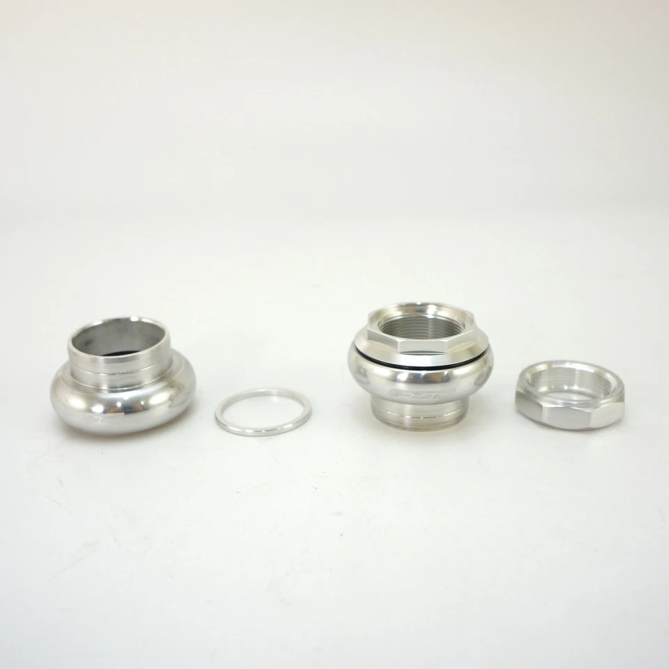 FSA Duron X 1" Threaded Headset 22.4/26.4mm Sealed Bearings w/FSA Logo Silverd - Image 2 of 4