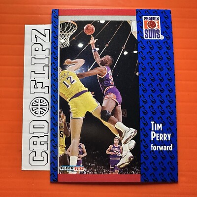 Phoenix Suns Tim Perry #342 Fleer Basketball Near Mint or Better top | eBay