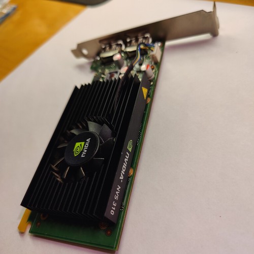 NVIDIA Quadro NVS 310 DDR3 512MB PCIe Grphics Card HP P/N: 818869-001 Tested - Picture 4 of 4