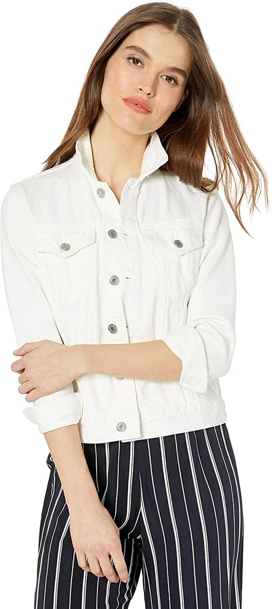 Buy Lucky Brand Women's The Button Up Denim Tomboy Trucker Jacket,  Presidio, S at