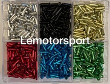 10 COPRI FILO TERMINALE CAVO FRENO FRIZIONE MOTO / BICI