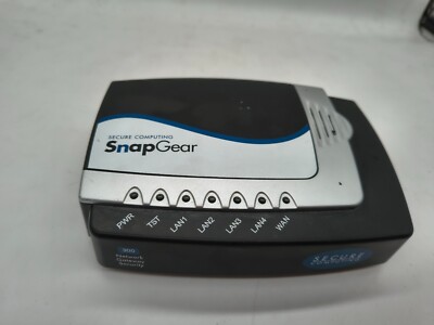 Secure Computing SnapGear Security Appliance Model Network Gateway Firewall