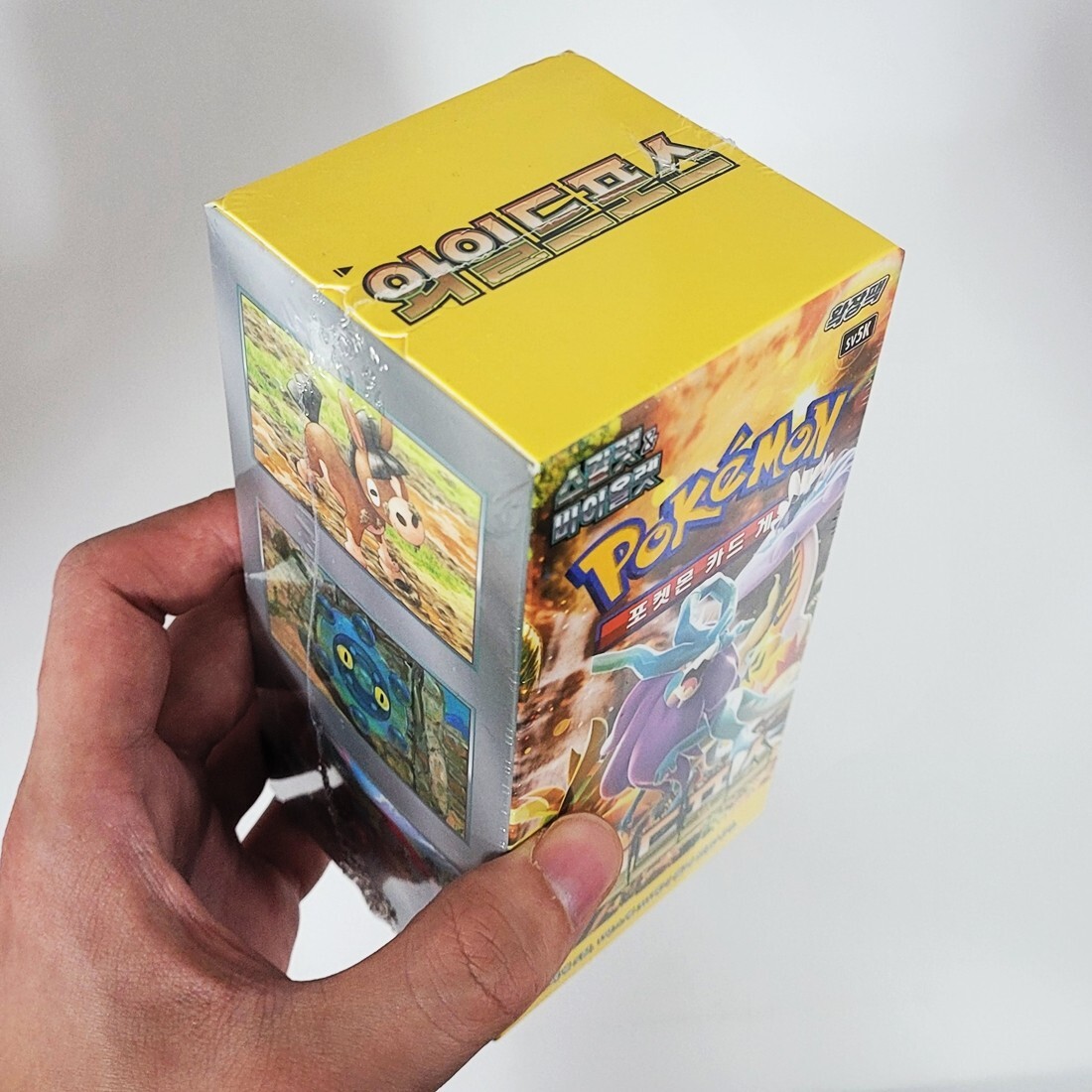 Pokemon Card Temporal Forces Booster Box Wild Force x2 Korean