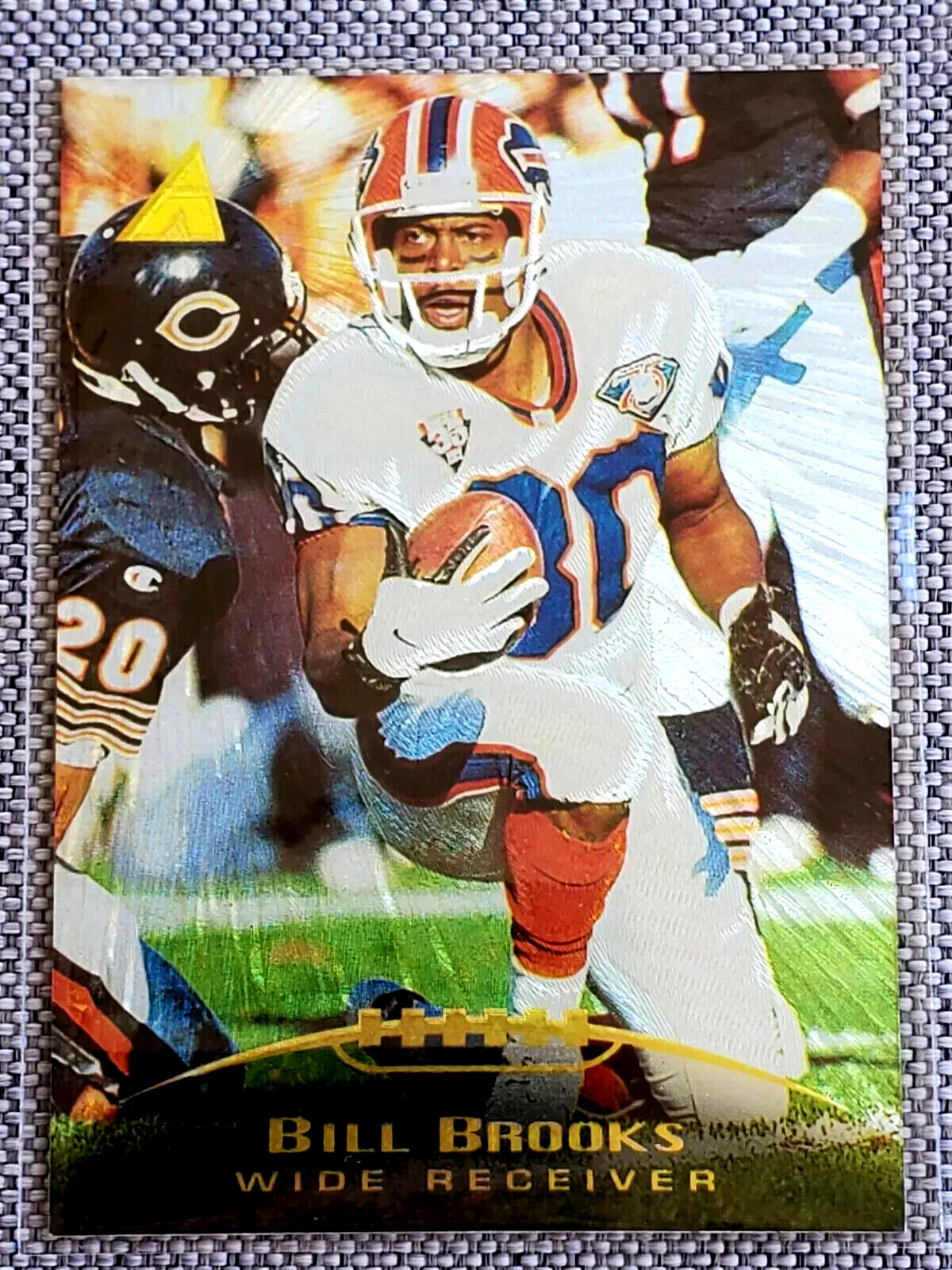 BILL BROOKS 1995 Pinnacle ARTIST'S PROOF Football Card #61 Buffalo Bills NFL