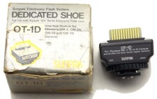 Vintage Sunpak Dedicated Shoe OT-1D for Olympus OM Cameras Japan Barely Used