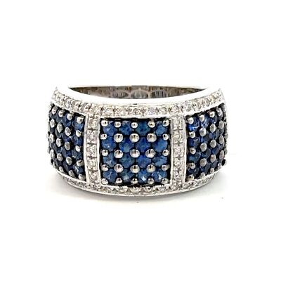 Le Vian 14K Vanilla Gold Blueberry Sapphire And Diamond Ring