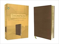 KJV Thompson Chain Ref Bible soft leather-look brown BRAND NEW in Shrink Wrap!!!