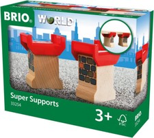 BRIO World Super Supports Wooden Railway Train 33254