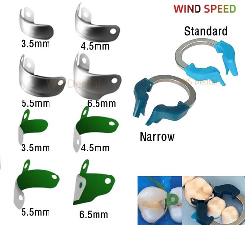 Bandas de matriz dental anillo abrazadera de matriz seccional ajuste sistema Garrison Palodent V3 - Imagen 1 de 30