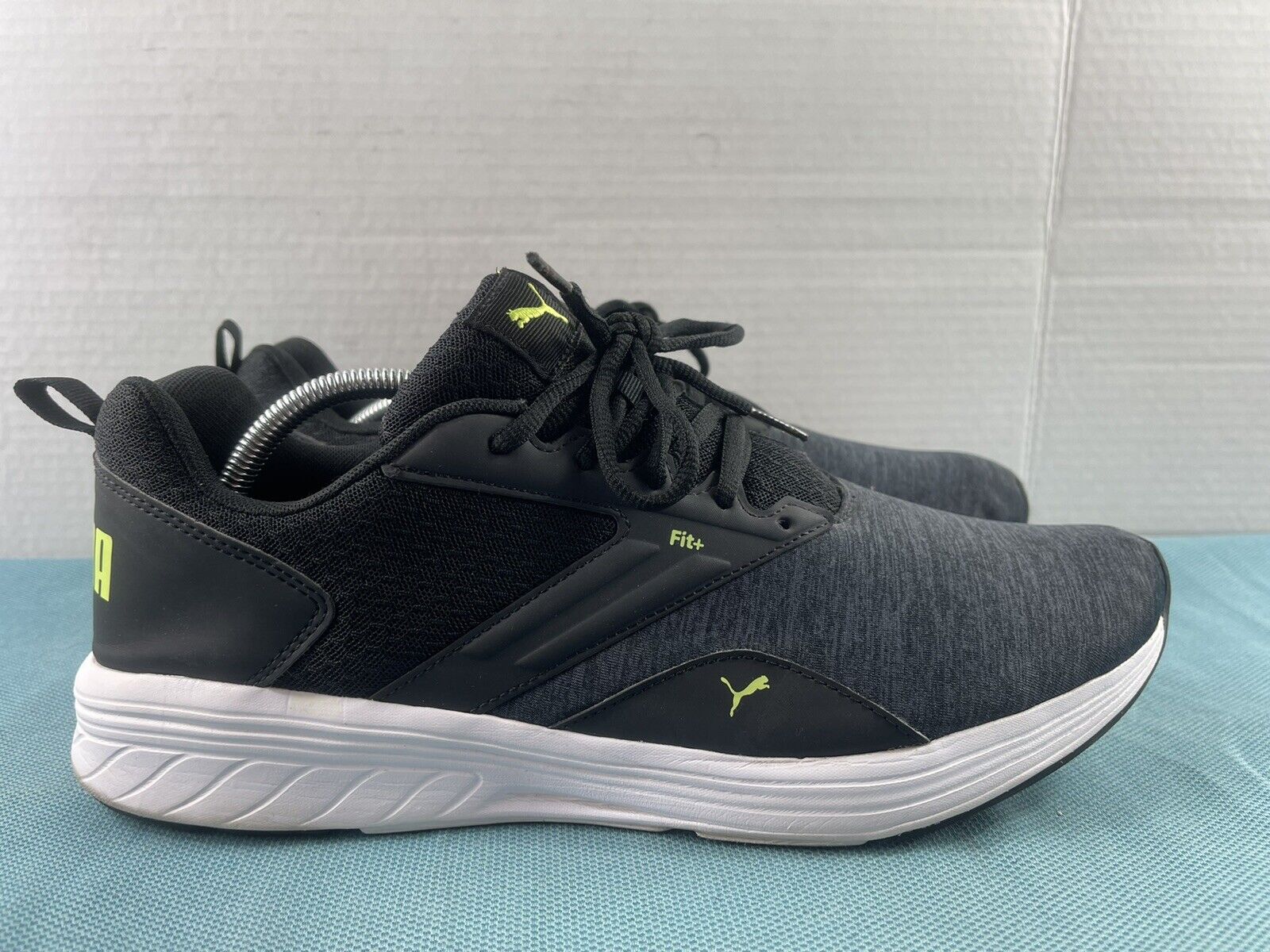 Running NRGY Shoes Puma | M Black Gray Athletic Sneakers Mens Up Comet Lace eBay 12