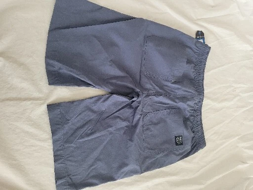 Pantalones Cortos Nautica Niños Azul Pull On, Talla 16 Cintura Elástica con Cordón Foto 2 de 4