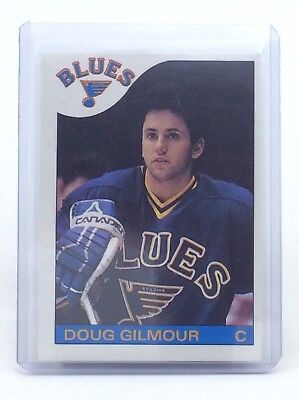1985-86 Doug Gilmour #76 ST Louis Blues OPC O-Pee-Chee Ice Hockey Card H548  | eBay