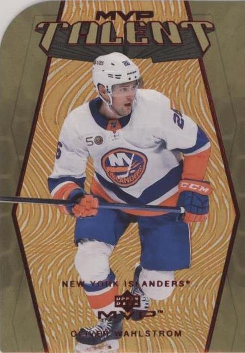 2023-24 Upper Deck MVP - Colors and Contours Oliver Wahlstrom #MT-60 ...