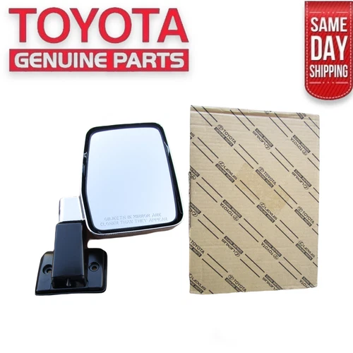 88 - 90 TOYOTA LAND CRUISER BJ62 FRONT PASSENGER RIGHT SIDE DOOR MIRROR OEM NEW