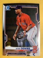 2021 Bowman Chrome Prospects JETER DOWNS Base (BCP-107) Boston Red Sox