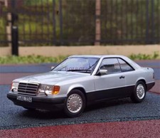 for NOREV for Mercedes for Benz 300 for CE Coupe for W124 1990 silver 1:18 Car