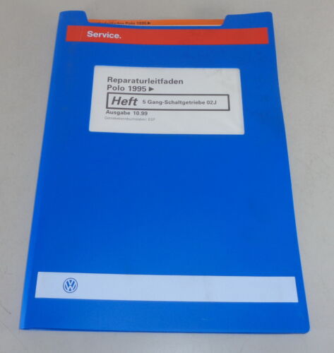 Manual de Taller / Guía Reparación VW Polo 6N2 Caja Cambios 02J V. 10/1999