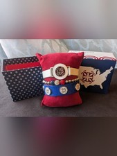 Rustic Cuff Patriotic Red, White, & Blue Mult...