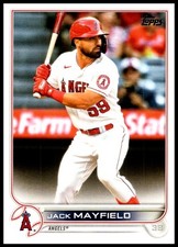 2022 Jack Mayfield Topps BASEBALL #614 Los Angeles Angels