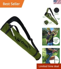 Archery Back Arrow Quiver Holder - Adjustable Quiver for Arrows with Shoulder...