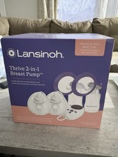 Lansinoh Thrive 2-in-1 Hybrid Pump and Accessories 3-100 Ct Milk Storage Bags