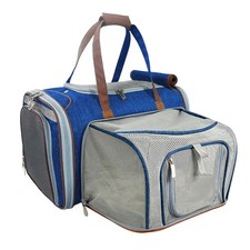 Mr. Peanut's Gold Series Standard Size Airline Compliant Expandable Pet Carrier