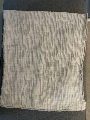 Casaluna King Textured Solid White Rectangular Pillow Sham Bedroom Adults