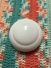 Vintage 1940s Art Deco Ceiling Light Globe Milk Glass Shade Fixture MCM Lighting