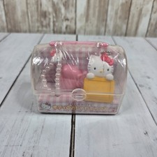 Hello Kitty 1999 Vintage Mini Fashion Play Set Toy Rare Sanrio Japan Clear Box