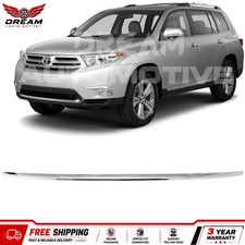 New Front Bumper Molding Trim Chrome For 2011-2013 Toyota Highlander New Front Bumper Molding Trim Chrome For 2011-2013 Toyota Highlander