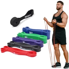 XPRT Resistance Bands Set Pull Up Gym Workout Exercise Fitness Strength Training