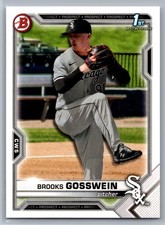 2021 Bowman Draft #BD-21 Brooks Gosswein *WS