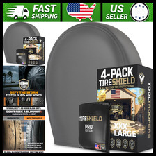 Tireshield Pro Tire Covers Set Of 4 For Rv Camper Truck Trailer 39-42 In Tires Tireshield Pro Tire Covers Set Of 4 For Rv Camper Truck Trailer 39-42 In Tires