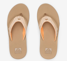 REEF-MEN'S-FANNING SLIDES-2 COLOR OPTS  FREE SHIPPING  