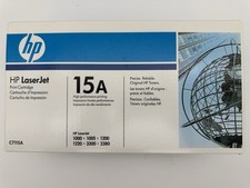 HP 15A Genuine Black Toner Cartridge C7115A LaserJet 1000 1200 3300 Open Box New