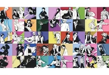 Bleach EX Original Illustration Coaster Set 45 Pieces Complete Collection DNP