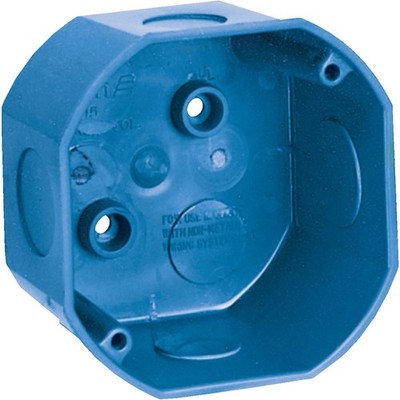 Carlon Screw On 4 In. x 4 In. Octagon Box A615DECAR Carlon A615DECAR