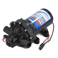 Everflo 3.0 GPM, 12 Volt, 60 PSI Diaphragm Pump EF3000-BC, EF3000BC, 14190335