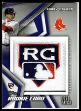 2021 Topps #RP-BD Bobby Dalbec Rookie Card Logo Manufactured Patch Relic