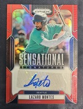 Lazaro Montes 2025 Sensational Signatures Red /99